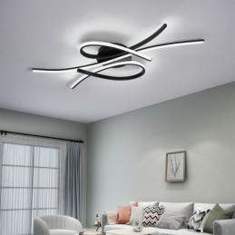 Minimalistisk Infälld Aluminium Art Butterfly Taklampa