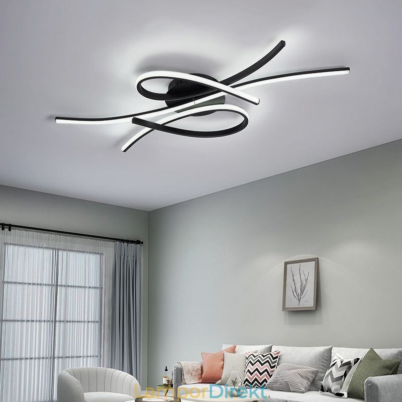 Minimalistisk Infälld Aluminium Art Butterfly Taklampa