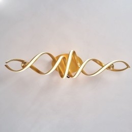 Modern Infälld Aluminium Art Spiral Taklampa Light