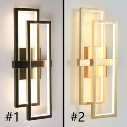 Minimalistisk Infälld Aluminiumkonst Geometrisk Fyrkantig Taklampa