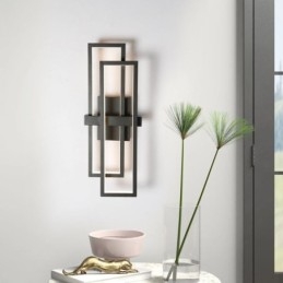 Minimalistisk Infälld Aluminiumkonst Geometrisk Fyrkantig Taklampa