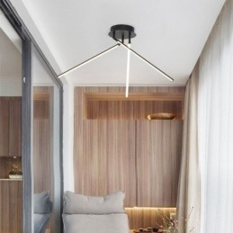 Creative Flush Mount Aluminium Art Windmill Taklampa