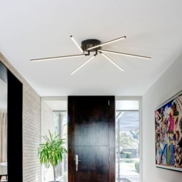 Creative Flush Mount Aluminium Art Windmill Taklampa