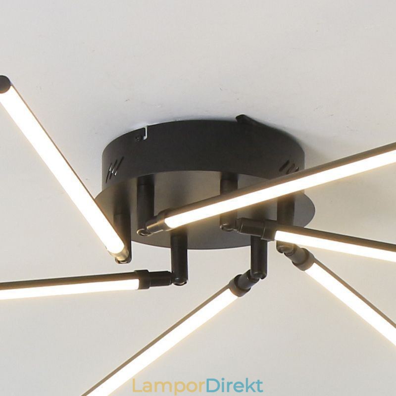 Creative Flush Mount Aluminium Art Windmill Taklampa