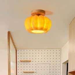 Enkelt Huvud Pumpa Flush Mount Japanska Retro Taklampor