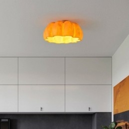 Enkelt Huvud Pumpa Flush Mount Japanska Retro Taklampor
