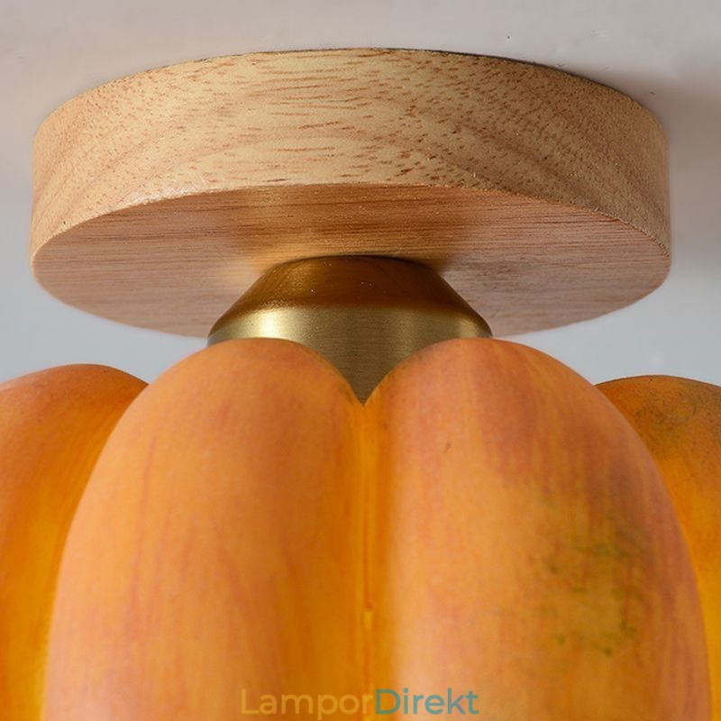 Enkelt Huvud Pumpa Flush Mount Japanska Retro Taklampor