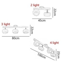 Dubbel Liten Pumpa Infälld Japansk Retro Taklampa