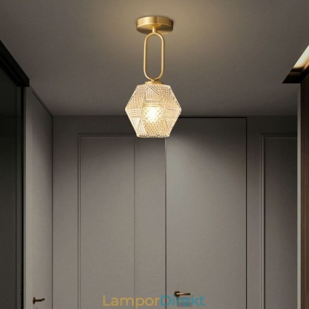 Modernt Infällt Glas Hembelysning Kreativ Taklampa Modernt Infällt Glas Hembelysning Kreativ Taklampa