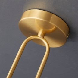 Modernt Infällt Glas Hembelysning Kreativ Taklampa