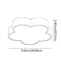 Tecknad Takljus Modern Flower Flush Mount