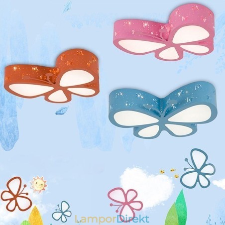 Butterfly Flush Mount Modern Metalltakarmatur Butterfly Flush Mount Modern Metalltakarmatur
