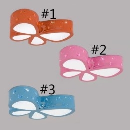Butterfly Flush Mount Modern Metalltakarmatur