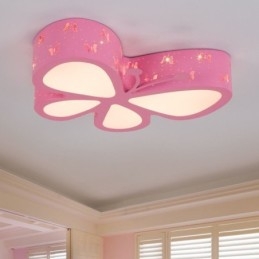 Butterfly Flush Mount Modern Metalltakarmatur