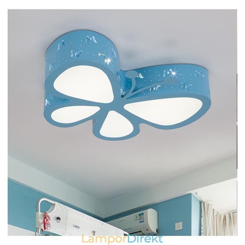 Butterfly Flush Mount Modern Metalltakarmatur
