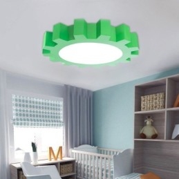 Tecknad Takljus Modern Flush Mount