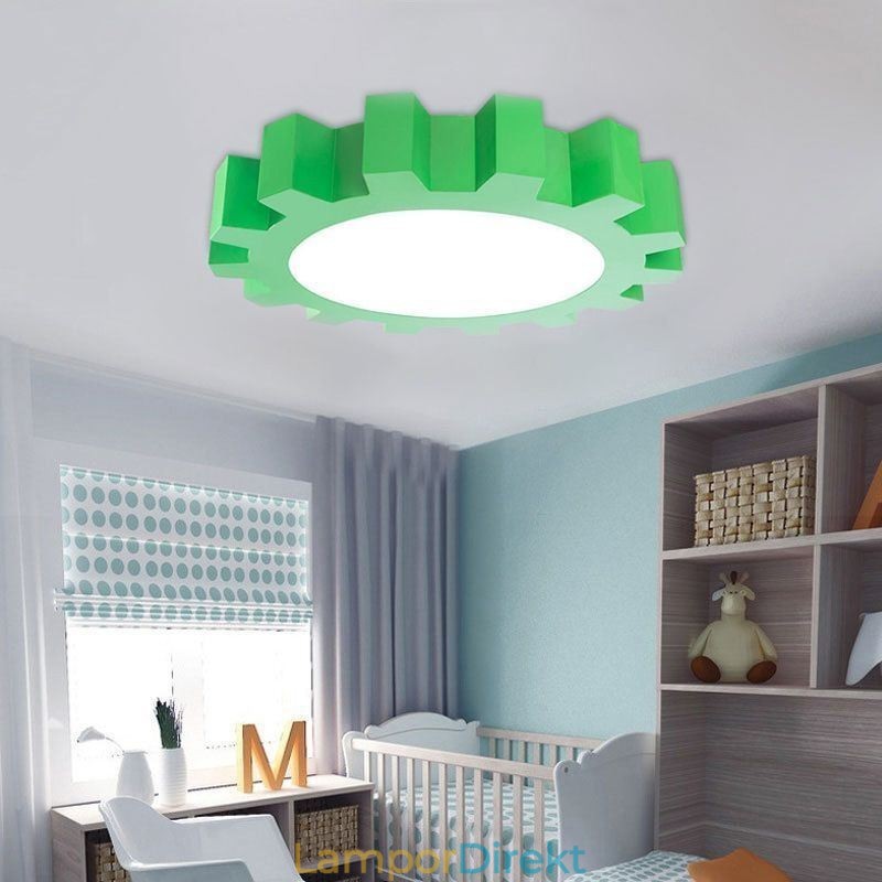 Tecknad Takljus Modern Flush Mount