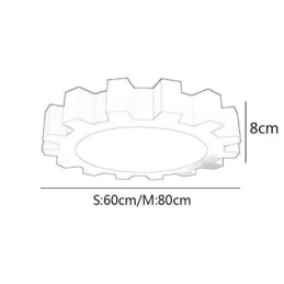 Tecknad Takljus Modern Flush Mount