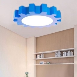 Tecknad Takljus Modern Flush Mount