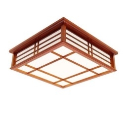 Retro Taklampa Dekorativ Taklampa I Trä