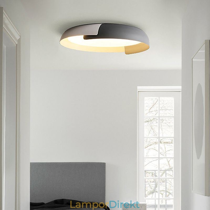 Modern Taklampa Rund Taklampa I Akryl