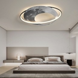 Taklampa Flush Mount Moon Taklampa