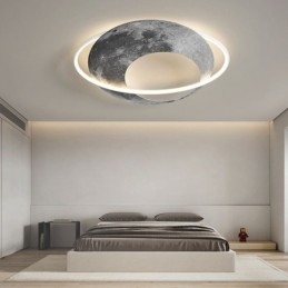 Taklampa Flush Mount Moon Taklampa