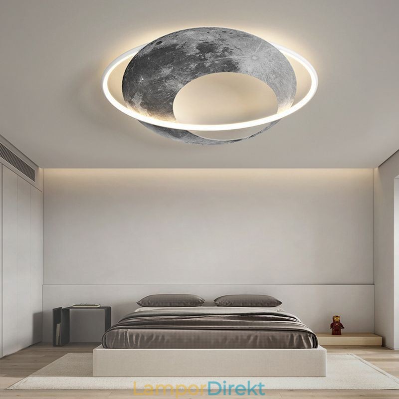 Taklampa Flush Mount Moon Taklampa