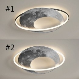 Taklampa Flush Mount Moon Taklampa