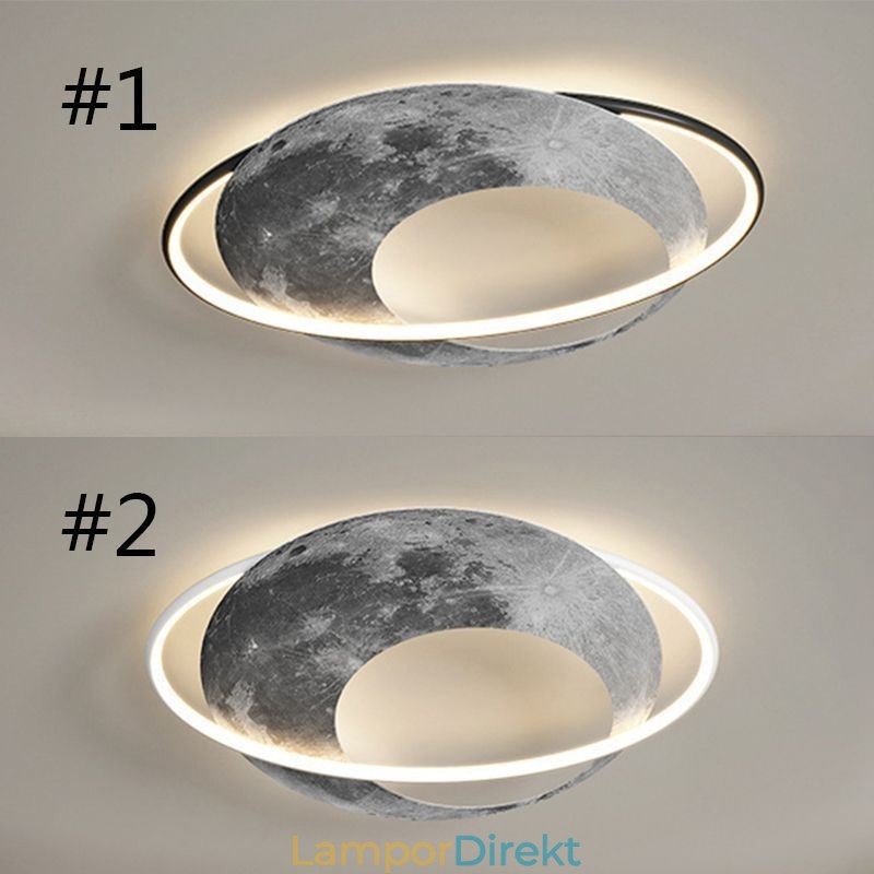Taklampa Flush Mount Moon Taklampa