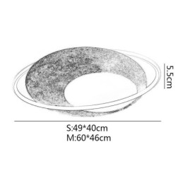 Taklampa Flush Mount Moon Taklampa