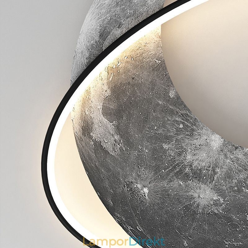 Taklampa Flush Mount Moon Taklampa