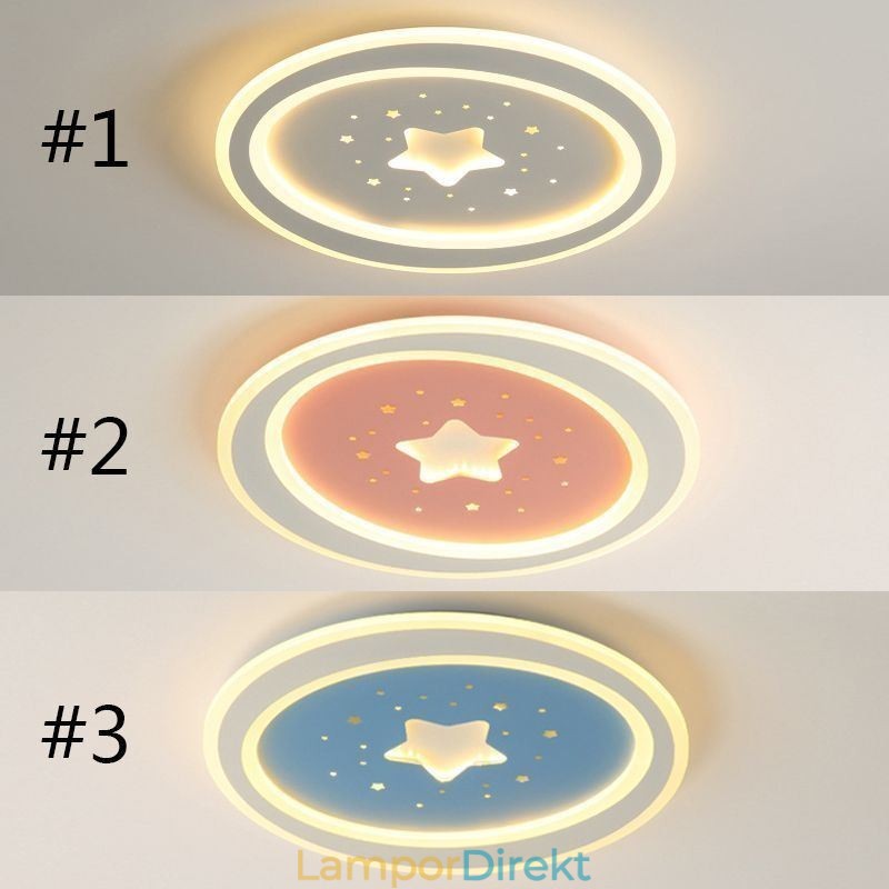 Taklampa Flush Mount Star Taklampa