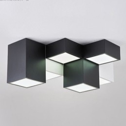 Modern Taklampa Rubiks Kub Takbelysning