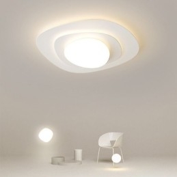 Nordic Ceiling Light Korrugerad Taklampa