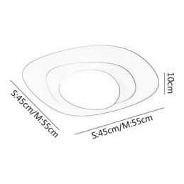 Nordic Ceiling Light Korrugerad Taklampa