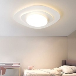 Nordic Ceiling Light Korrugerad Taklampa