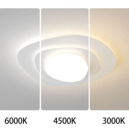 Nordic Ceiling Light Korrugerad Taklampa
