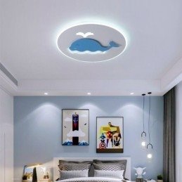 Modern Kreativ Taklampa Whale Takljus
