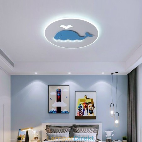 Modern Kreativ Taklampa Whale Takljus Modern Kreativ Taklampa Whale Takljus