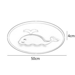 Modern Kreativ Taklampa Whale Takljus