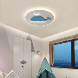 Modern Kreativ Taklampa Whale Takljus