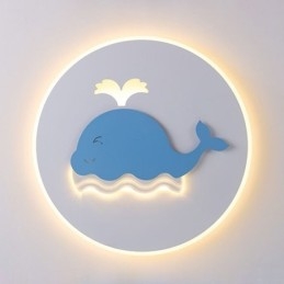 Modern Kreativ Taklampa Whale Takljus