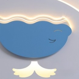 Modern Kreativ Taklampa Whale Takljus