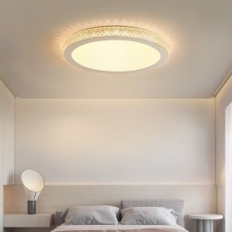 Modernt Takljus Shinny Diamond Flush Mount