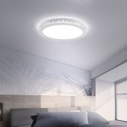 Modernt Takljus Shinny Diamond Flush Mount