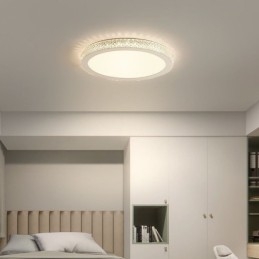 Modernt Takljus Shinny Diamond Flush Mount