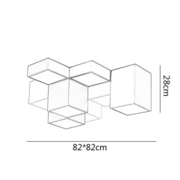 Modern Taklampa Cube Taklampa