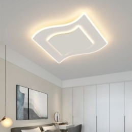 Modern Taklampa Fyrkantig Taklampa I Akryl