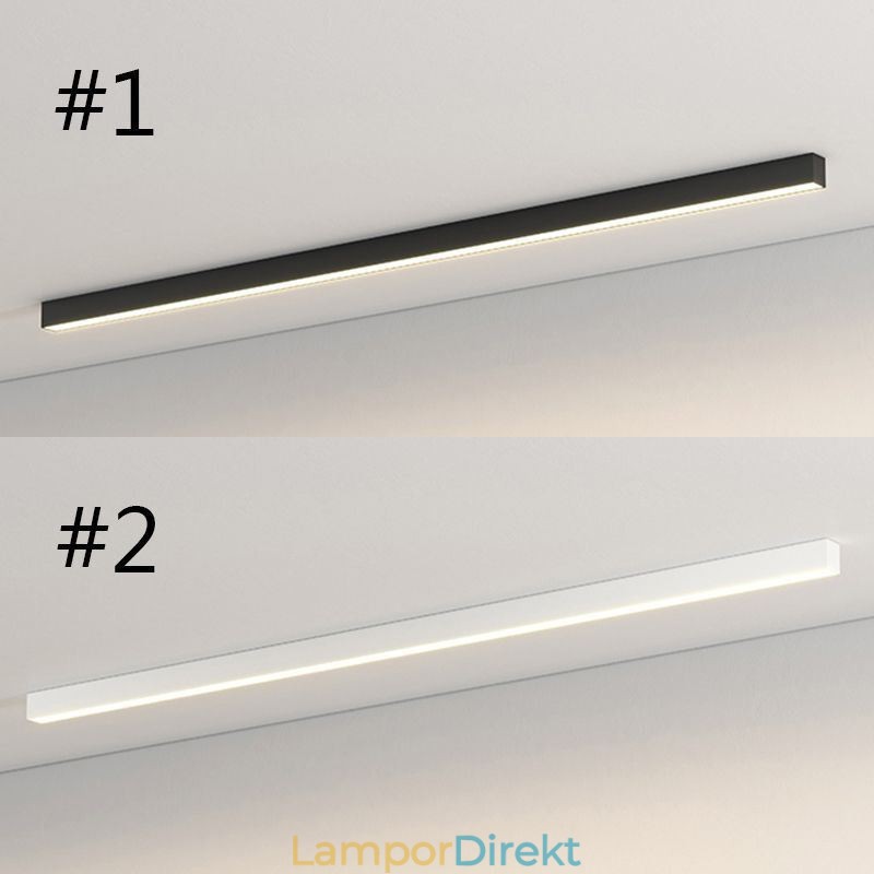 Modern Taklampa Lång Strip Ytmonterad Taklampa